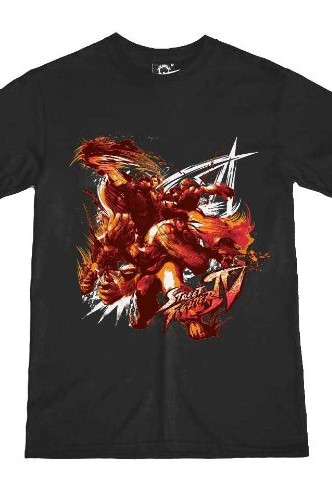Camiseta - Street Fighter IV "Grupo Mix"