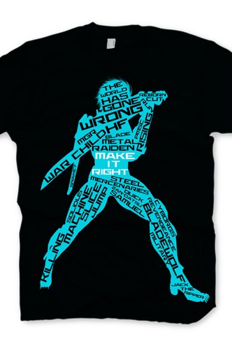 T-shirt - Metal Gear Rising: Raiden