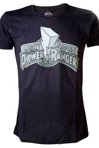 T-SHIRT Power Rangers Mighty Morphin, Black