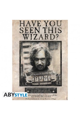 Harry Potter - Póster Wanted Sirius Black