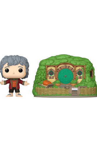 Pop! Town: The Lord of the Rings - Bilbo Baggins w/ Bag-End