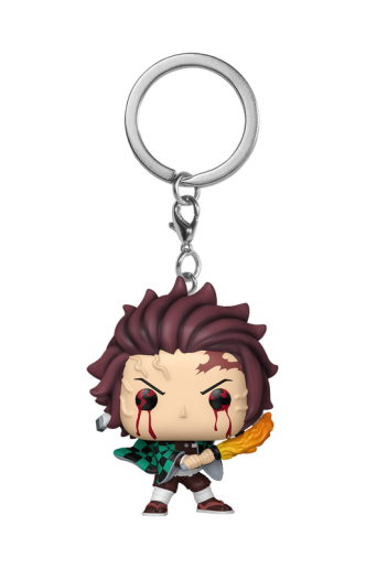 Pop! Keychain: Demon Slayer - Tanjiro Kamado (Sun Breathing)