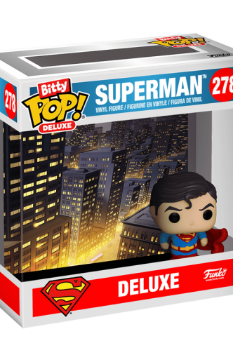Bitty Pop! Deluxe: DC Superman (Cityscape)