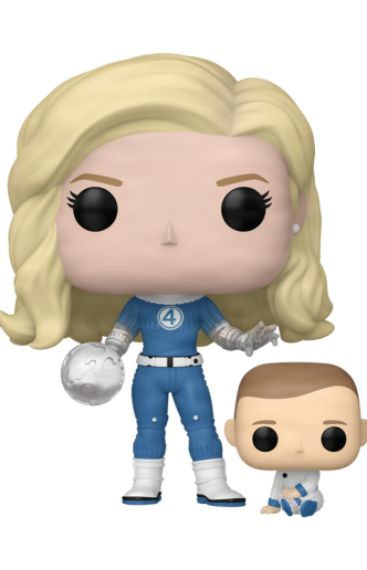 Pop! Marvel: Fantastic Four First Steps - Buddy Invisible Woman & Franklin