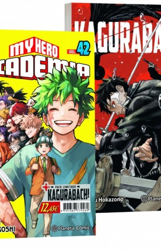 My Hero Academia nº 42 + Kagurabachi nº 01 (Pack especial)