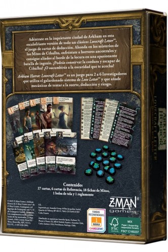 Arkham Horror Lovecraft Letter