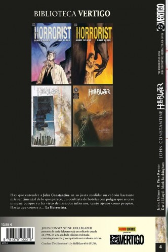 Biblioteca Vertigo. John Constantine: Hellblazer 4