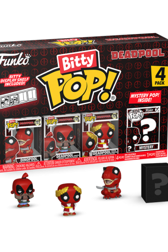 Bitty Pop! Deadpool 4 Pack