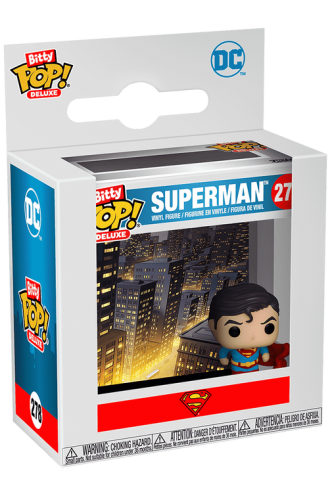 Bitty Pop! Deluxe: DC Superman (Cityscape)