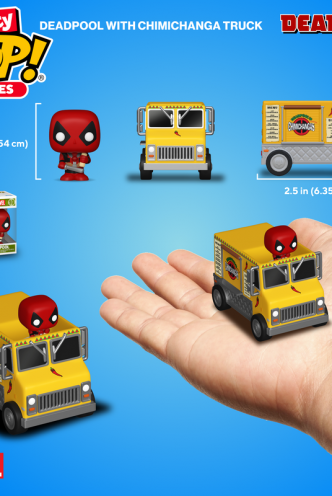 Bitty Pop! Rides Deadpool's Chimichanga Truck