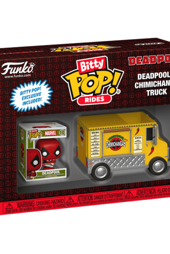 Bitty Pop! Rides Deadpool's Chimichanga Truck