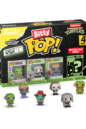 Bitty Pop! Teenage Mutant Ninja Turtles 4 Pack