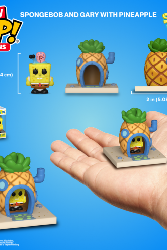 Bitty Pop! Towns SpongeBob and Pineapple house
