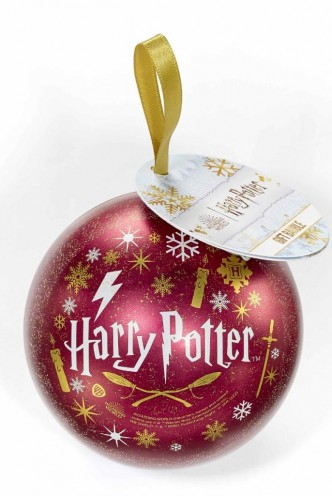 Bola de Navidad Harry Potter + Colgante fawkes