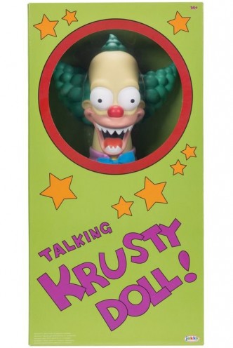 Los Simpsons - Peluche Parlante Krusty el Payaso 
