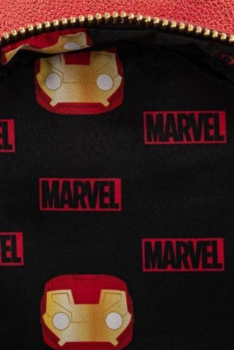 Loungefly - Mini Mochila Marvel I Am Iron Man Light Up