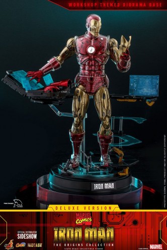 Marvel The Origins Collection Figura Iron Man 1/6 Deluxe Version Hot Toys