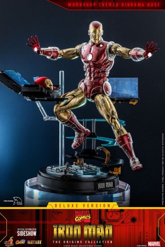 Marvel The Origins Collection Figura Iron Man 1/6 Deluxe Version Hot Toys
