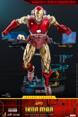 Marvel The Origins Collection Figura Iron Man 1/6 Deluxe Version Hot Toys