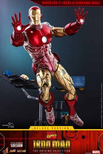 Marvel The Origins Collection Figura Iron Man 1/6 Deluxe Version Hot Toys