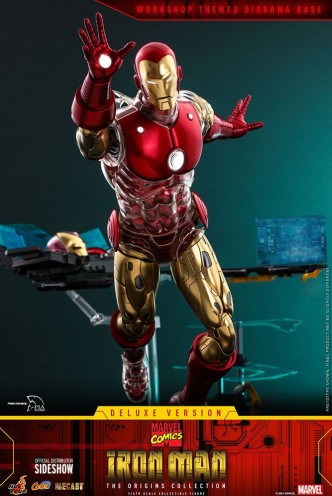 Marvel The Origins Collection Figura Iron Man 1/6 Deluxe Version Hot Toys