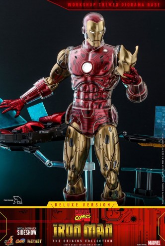 Marvel The Origins Collection Figura Iron Man 1/6 Deluxe Version Hot Toys