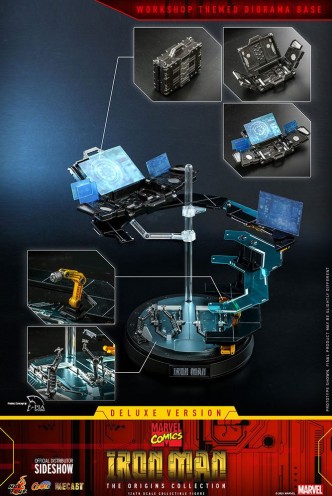 Marvel The Origins Collection Figura Iron Man 1/6 Deluxe Version Hot Toys