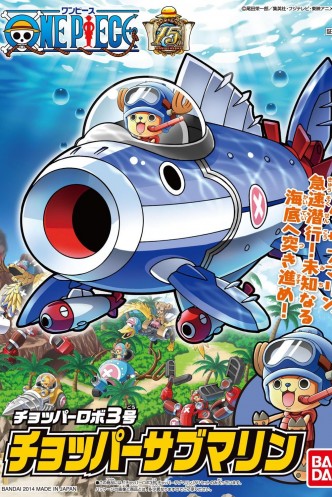 One Piece - Chopper Robot 3 Submarine Model Kit
