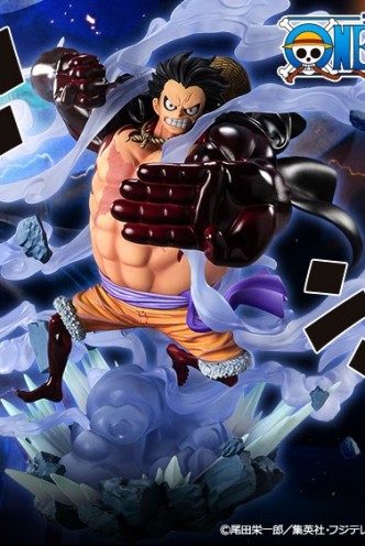 One Piece - Figura Monkey D Luffy Gear 4 Onigashima Figuarts Zero