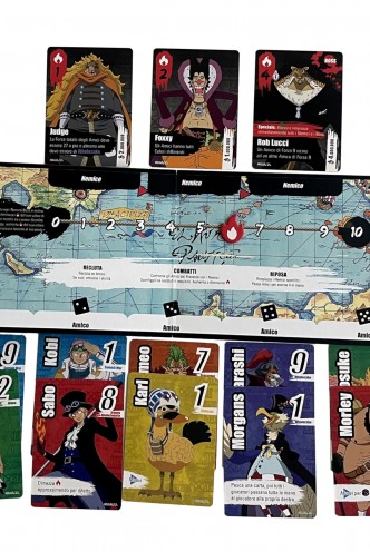 One Piece Nakama - Amigos y Enemigos - Juego de Cartas cooperativo