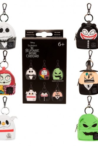 Pesadilla Antes de Navidad - Llavero mini mochila Mystery - Loungefly 