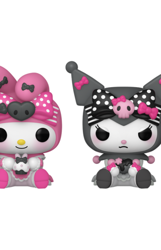 Pocket Pop! Keychain: My Melody & Kuromi 2-Pack (50th Anniversary)