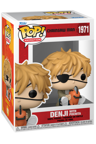Pop! Animation: Chainsaw Man - Denji w/ Pochita