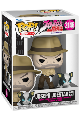 Pop! Animation: JoJo's Bizarre Adventure - Joseph Joestar w/ Iggy