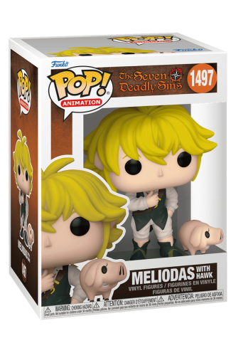 Pop! Animation: The Seven Deadly Sins - Meliodas w/ Hawk