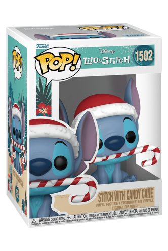 Pop! Disney: Lilo & Stitch Holiday - Stitch w/ Candy Cane
