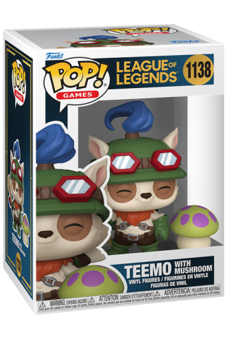 Pop! Games: League of Legends - Teemo w/ Mushroom