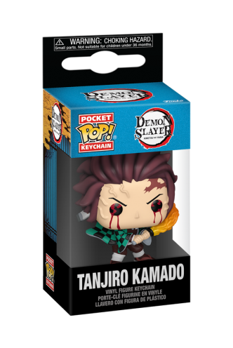 Pop! Keychain: Demon Slayer - Tanjiro Kamado (Sun Breathing)