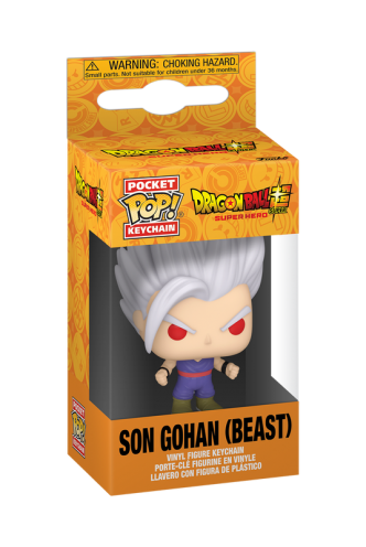 Pop! Keychain: Dragon Ball Super: Super Hero - Son Gohan (Beast)