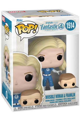 Pop! Marvel: Fantastic Four First Steps - Buddy Invisible Woman & Franklin