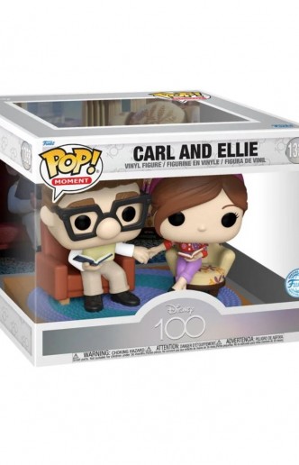 POP! Movie Moment Disney 100 TH - Up Carl and Ellie (Young) 