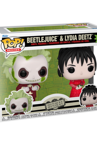 Pop! Movies: Beetlejuice 2 – 2PK Beetlejuice & Lydia Deetz
