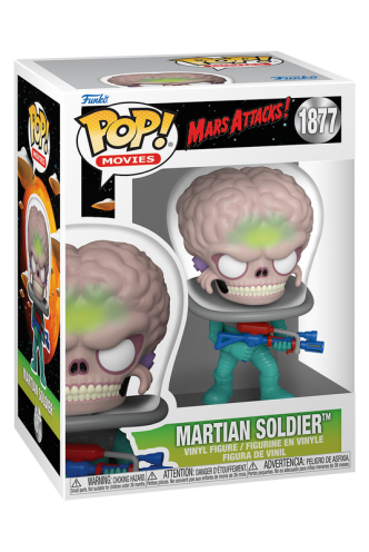 Pop! Movies: Mars Attacks! - Martian Soldier w/atomic ray gun