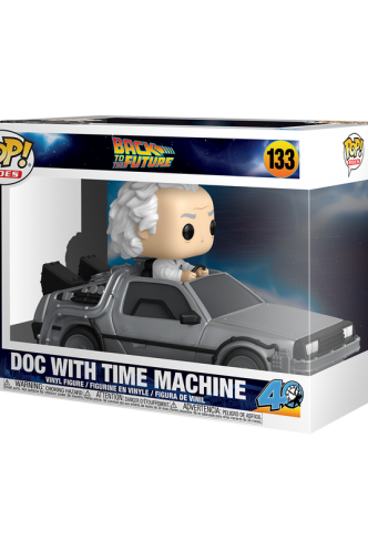 Pop! Rides Deluxe: Back to the Future - Doc w/ Time Machine