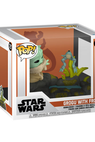 Pop! Star Wars: The Mandalorian - Din Grogu w/ Frog