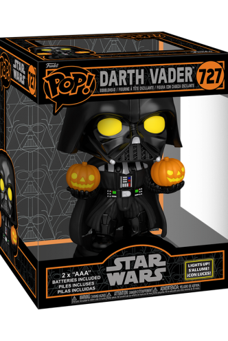 Pop! Super: Star Wars - Darth Vader Holding Jack-O-Lanterns (Light Up!) 6"