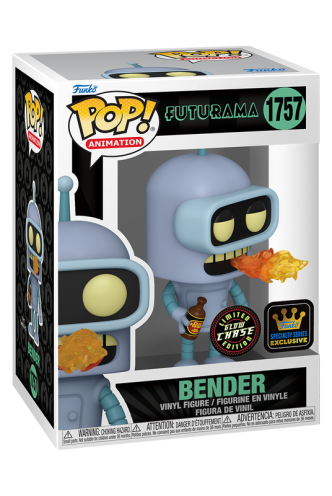 Pop! TV: Futurama - Bender (Burping) Specialty Series Ex (GITD Chase)