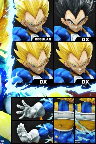 Prime 1 Studio X MegaHouse Dragon Ball Z Vegeta 1/4 (Versión DX)