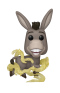 Pop! Movies: Shrek 30th - Donkey (Glitter) 