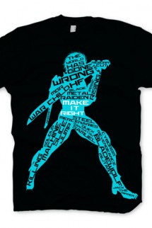 Camiseta - Metal Gear Rising: Revengeance "Silueta Raiden"